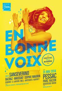 Festival En Bonne Voix. Le samedi 31 mai 2014 à Pessac. Gironde.  16H:3